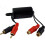 Loops RCA PHONO Ground Loop Isolator Hum Noise Eliminator Car Radio Amplifier Filter 1