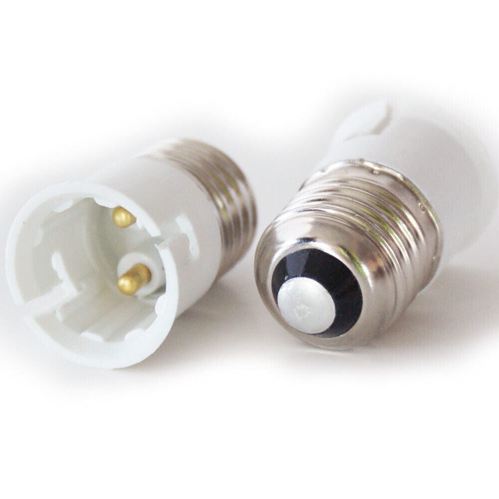 Loops Bulb Adapter Converter Es Edison Screw To Bc Bayonet Cap Lamp Holder Light