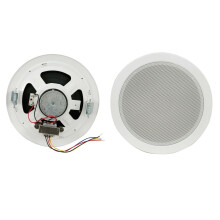 5" 100V Line Ceiling Speaker 6W Quick Fit & Metal Construction PA Audio System
