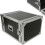 Loops 19" 8U Equipment Patch Panel Flight Case Transit Storage Handle DJ PA Mixer Box 1