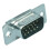 Loops 15 Pin Male D Sub VGA Plug Solder Connector High Density Chassis Panel Mount 1