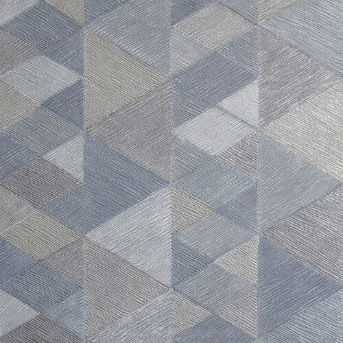 Arthouse Luxe Triangle Denim Blue 1