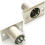 Loops XLR 4 Pin Pole Male Solder Connector Chassis Patch Panel Mount Module Plug 1