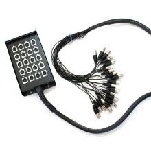 15m 20 Way XLR 3 Pin Multicore Loom Snake Cable *16 Input 4 Returns* Stage Box