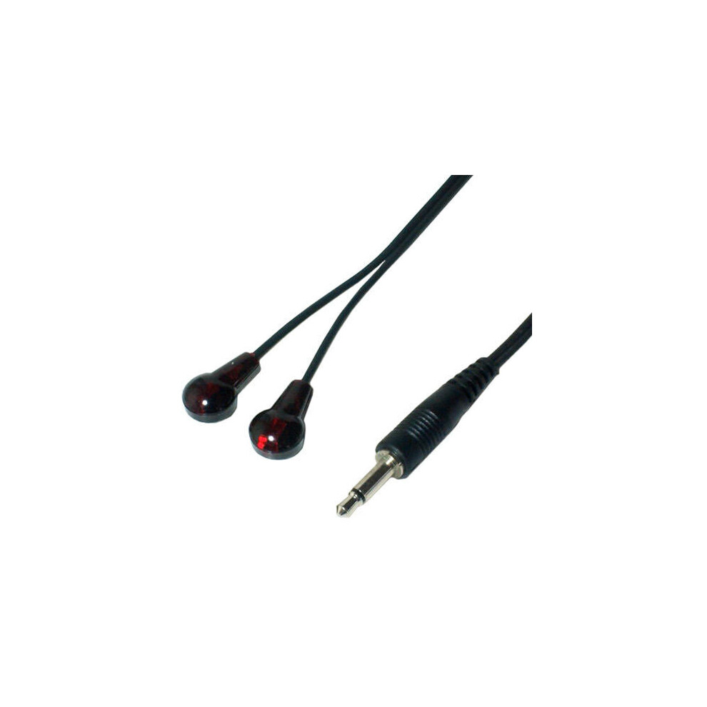 3m IR Dual 2x Emitter Cable 3.5mm Mono Infrared Blaster/Remote Control Extender