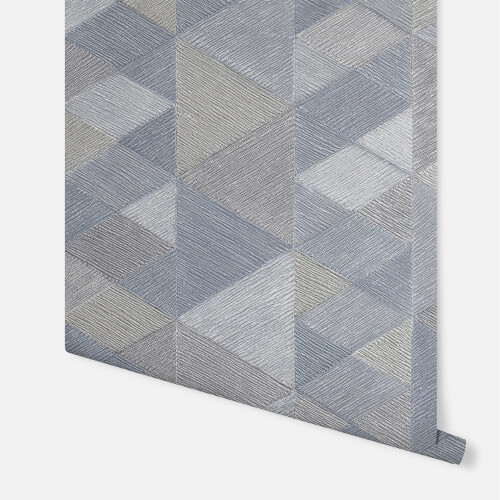 Arthouse Luxe Triangle Denim Blue 2