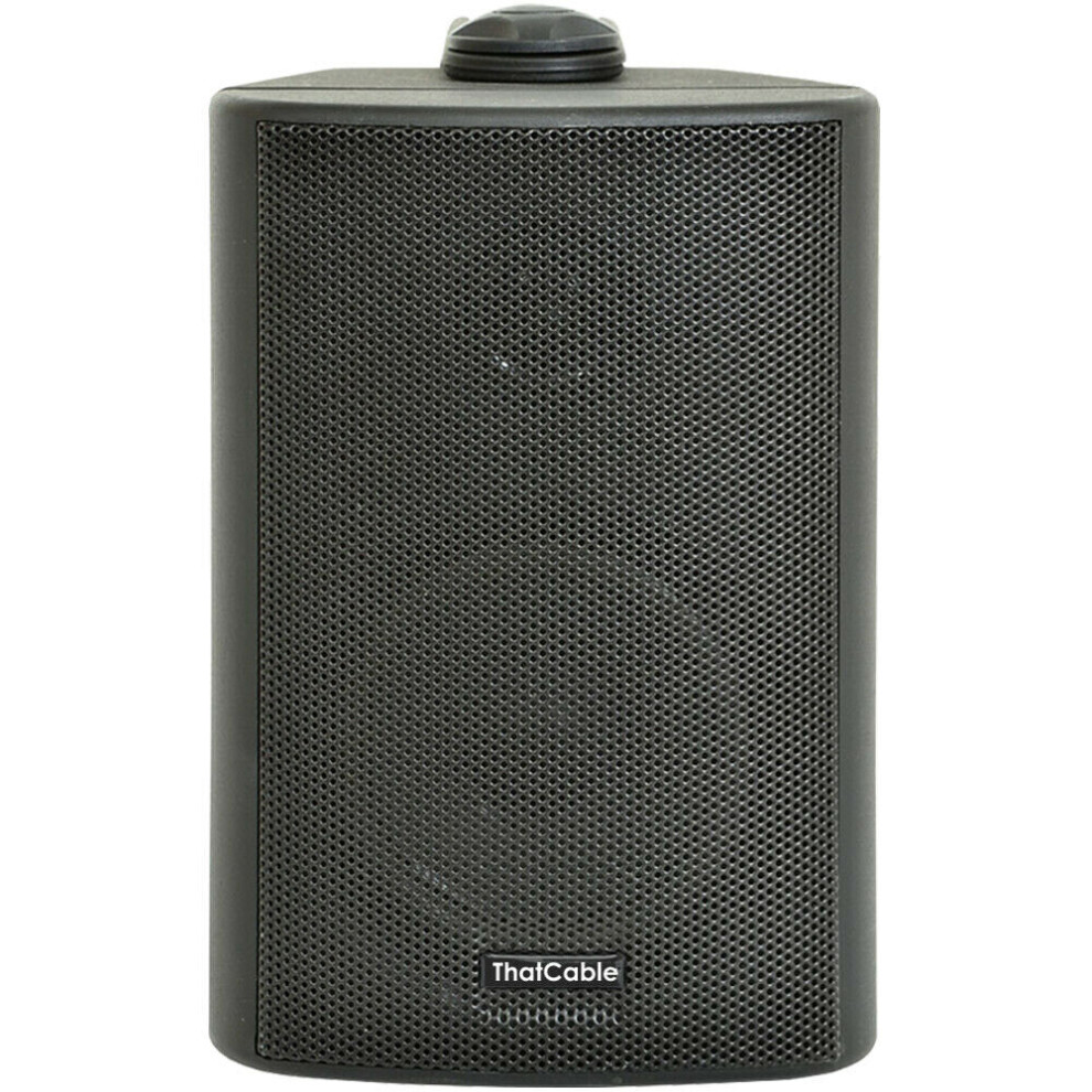 Loops 6.5" 100V 8Ohm Outdoor Weatherproof Speaker 120W Ip54 Rated Background Black