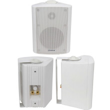 QUALITY 4" 70W White Background HiFi Speaker *100V & 8ohm* Wall Mount Bookshelf