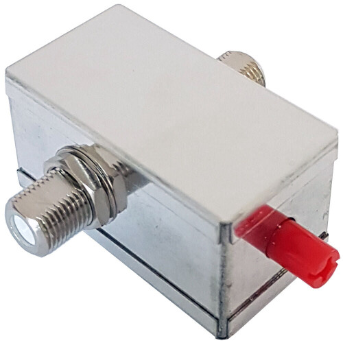 Loops F Connector Coaxial Cable Variable Attenuator 0 20dB Coax RF Digital TV Freeview