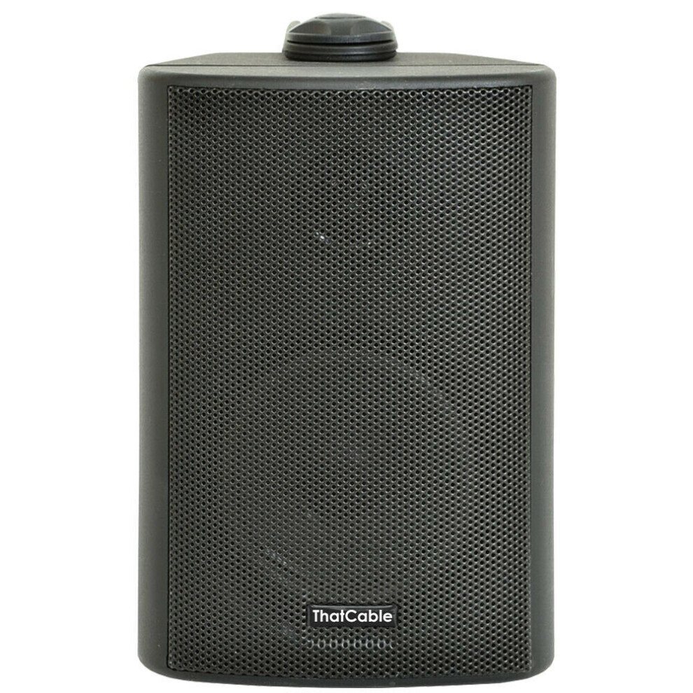 3" 60W Outdoor Rated Speaker Wall Weatherproof Background 8Ohm & 100V Black 5055538145100