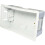 Loops 47mm Deep Plasterboard Back Box Double Dry Lining Wall Flush Mount Pattress 1