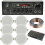 Loops Bluetooth Ceiling Music Kit 3 Zone Stereo Amp & 6x Low Profile HiFi Speaker 1