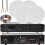 Loops 400W Bluetooth Sound System 4x 6.5 Slim Ceiling Speaker Channel HiFi Amplifier 1