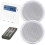 Loops Wall Mounted Micro Bluetooth Amplifier & 2 Ceiling Speaker Kit Stereo HiFi Music 1