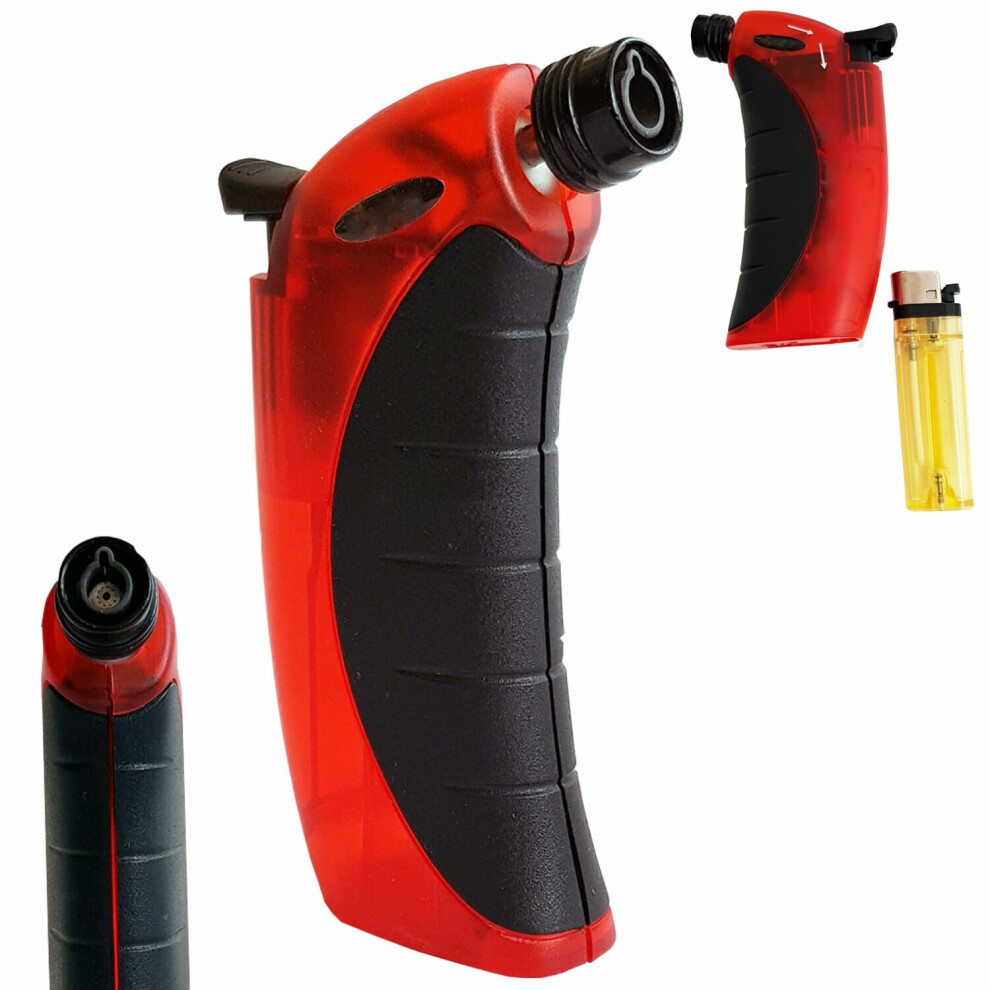 Mini Cordless Heat Gun Butane Gas Torch 1300C Windproof Flame Solder Jewellery