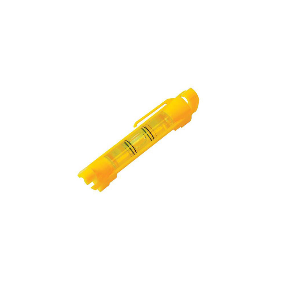 80mm Pocket Size Spirit Level Builders Brick Accurate Line Measurement Tool
