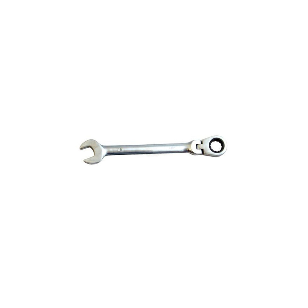 10mm Flexible Ratchet Ring Spanner Pivot Metric Car Lorry Garage Handy Tool