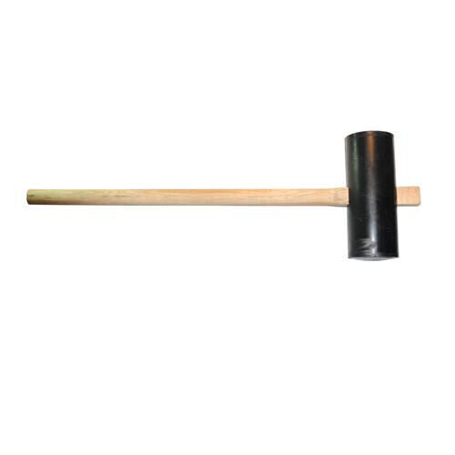 Loops 16lb Rubber Maul Hammer Mallet Paving Concrete Kerbs Flagstone Tool