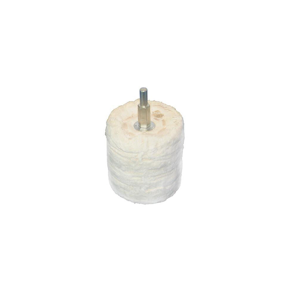 50mm Cylinder Polishing Buffing Mop Interior Surfaces Use With Drill