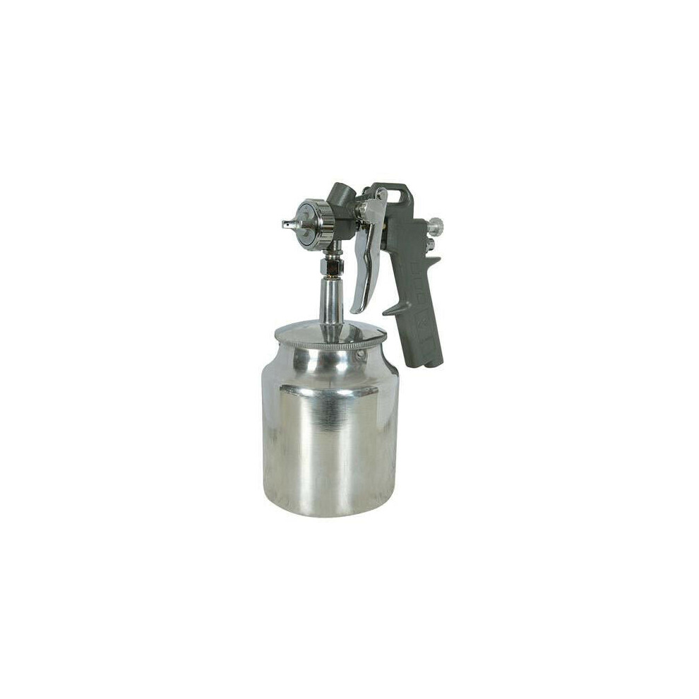 750cc Spray Gun Suction Feed 1.5mm Nozzle 6mm Bayonet Quick Connect