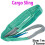 Loops 1m 2 Tonne (2000KG) Flat Webbing Strong Cargo Sling Lifting Crane Hoist Strap 1