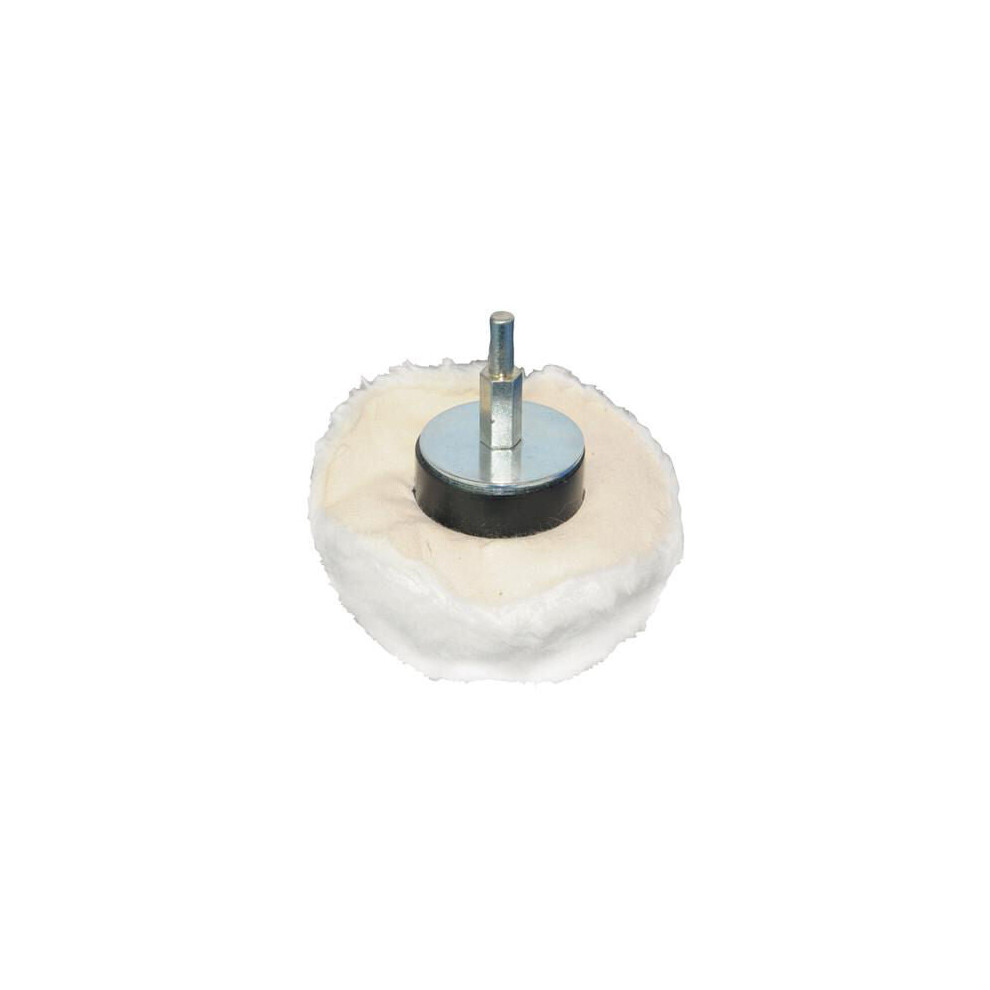 110mm Polishing Dome Mop 100% Soft Grade Cotton Power Drill Buffing Tool