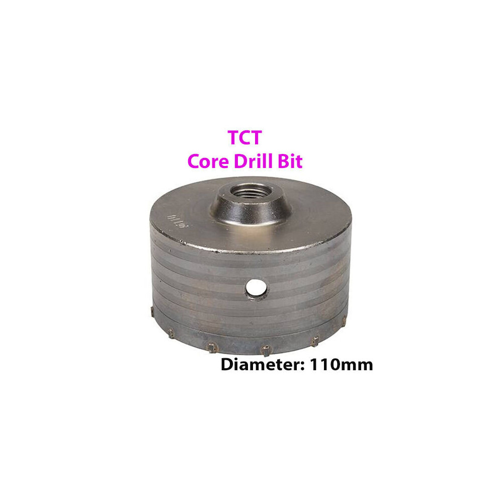 PRO 110mm (4.33") TCT Core Drill Bit Tile Marble Glass Brick Hole Saw Cutter