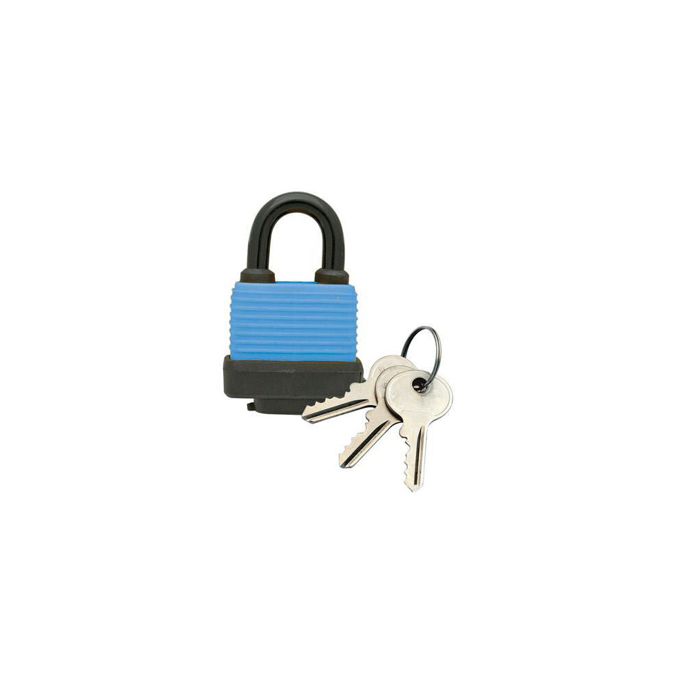 Loops Weather Resistant Outdoor Padlock 40Mm Outside Waterproof