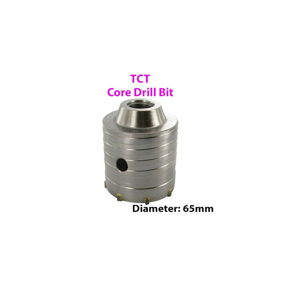 PRO 65mm (2.56") TCT Core Drill Bit Tile Marble Glass Brick Hole Saw Cutter