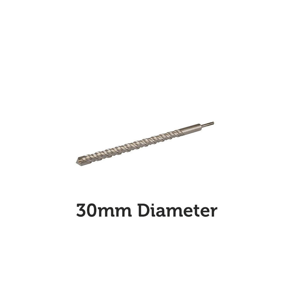 PRO 30mm x 460mm SDS Plus Masonry Drill Bit Tungsten Carbide Cutting Head Tip
