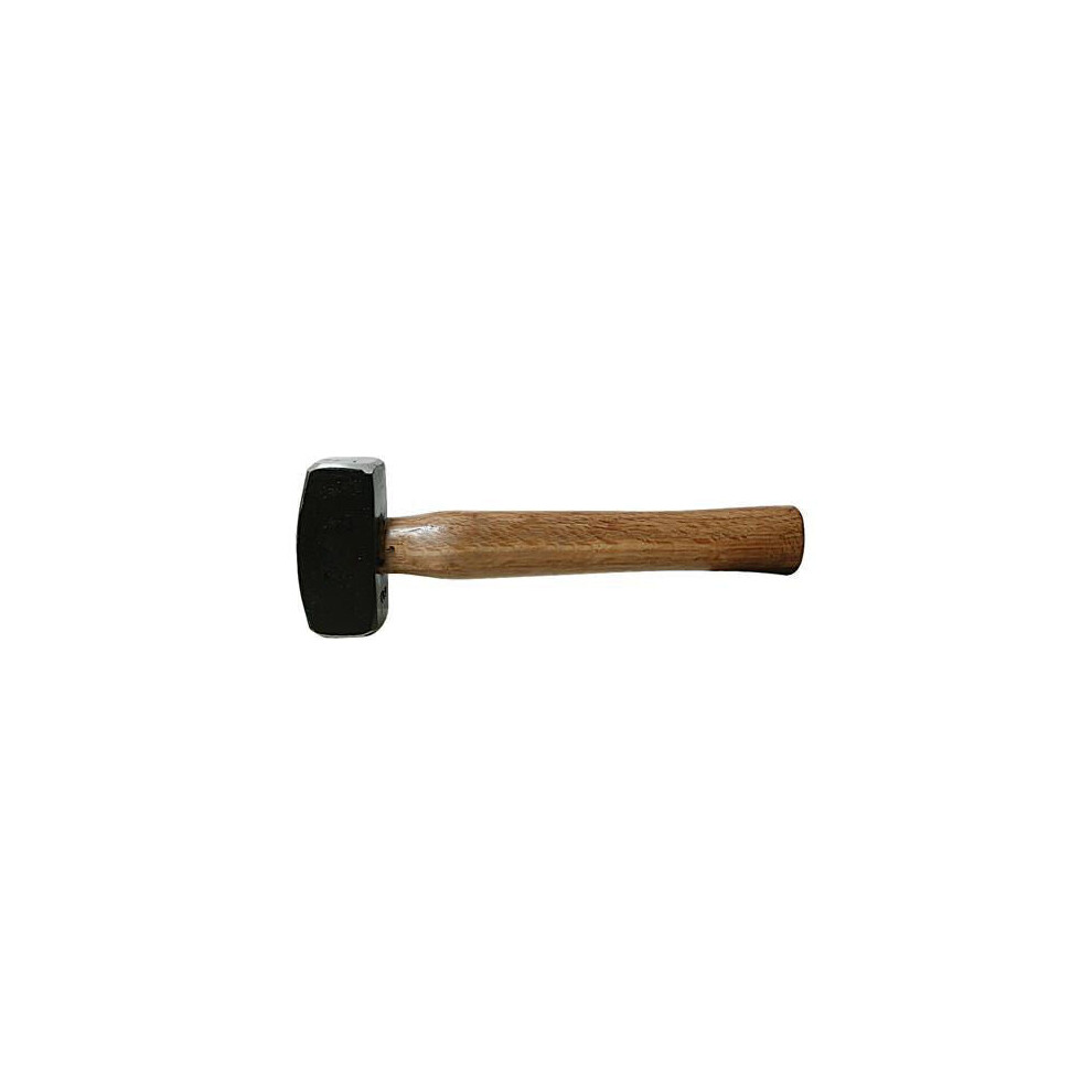 2lb Hardwood Lump Hammer Forged Steel Hardwood Shaft Building DIY