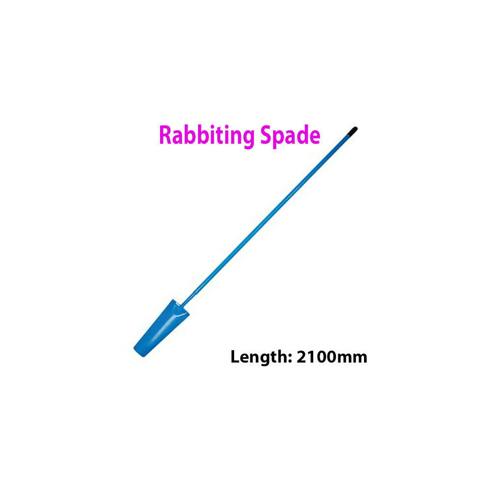 Solid Forged Steel 2100mm Rabbiting Digging Spade MYD Handle Gardening Tool