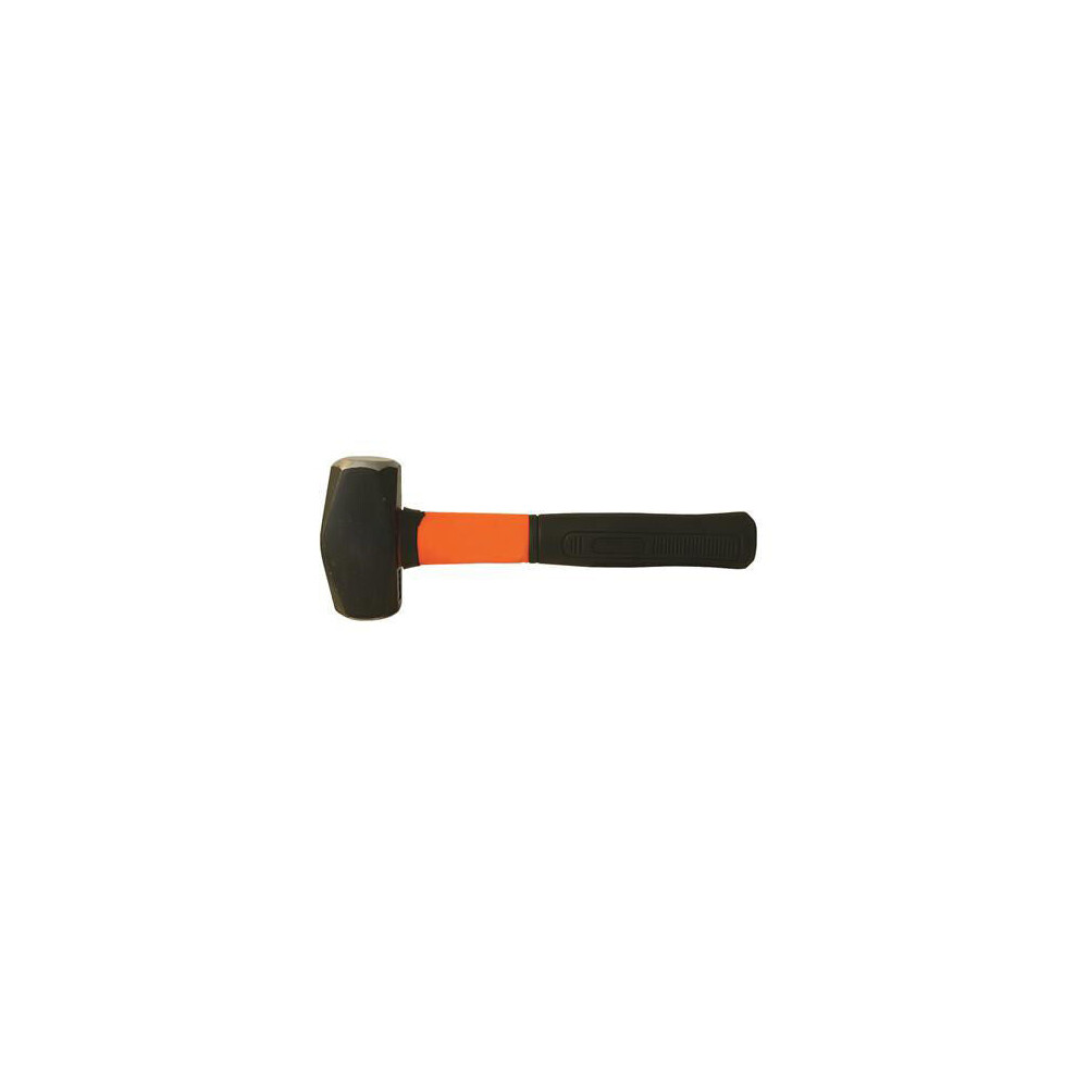 2lb Fibreglass Shaft Lump Hammer Steel Head Shock Absorbing Fibreglass Shaft