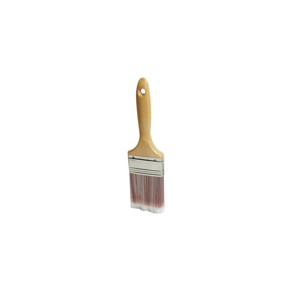 75mm Synthetic Paint Brush Wood Handle Emulsion Oil Based Coatings