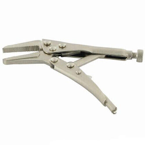 Loops 125mm Self Locking Long Nose Pliers Adjustable Opening Quick Release