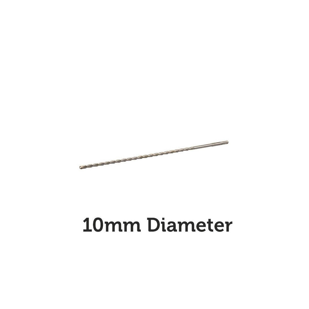PRO 10mm x 460mm SDS Plus Masonry Drill Bit Tungsten Carbide Cutting Head Tip