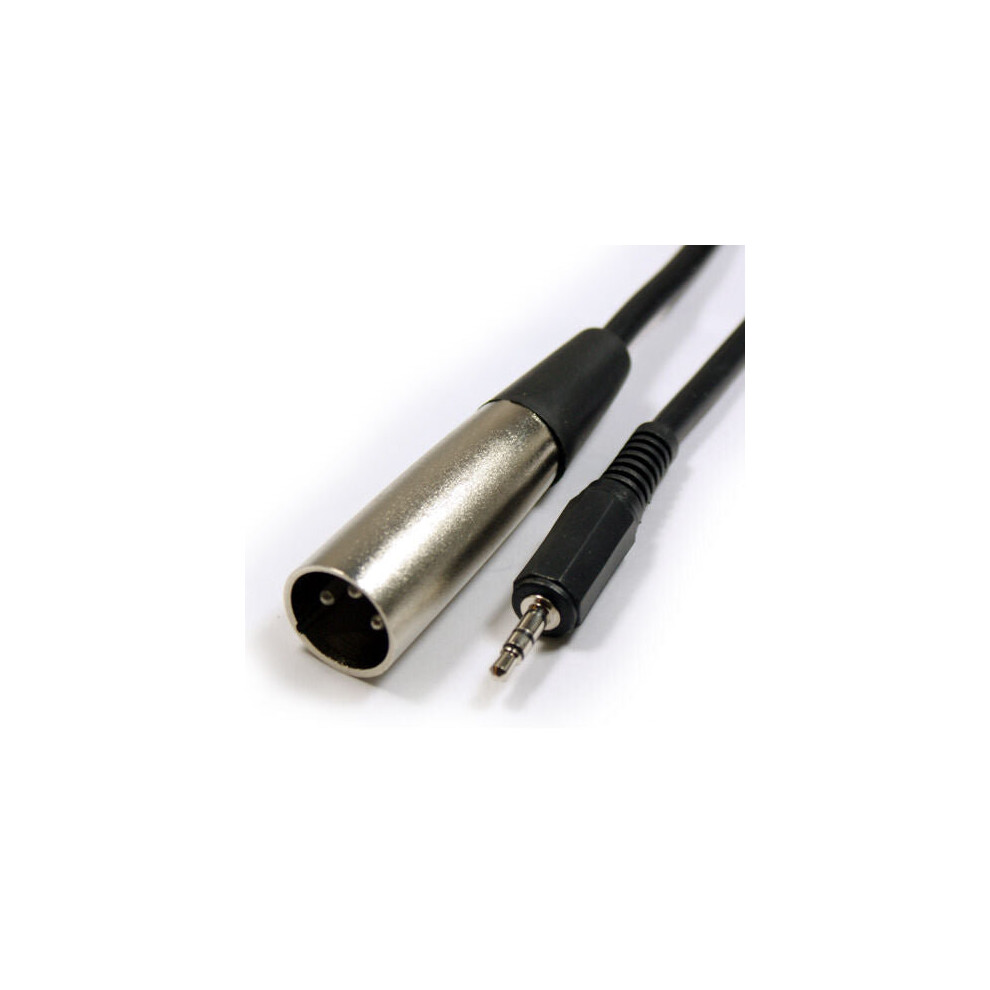 6M 3.5Mm Jack Plug To 3 Pin Xlr Male Cable Lead Laptop Microphone Audio Record 5055538104787