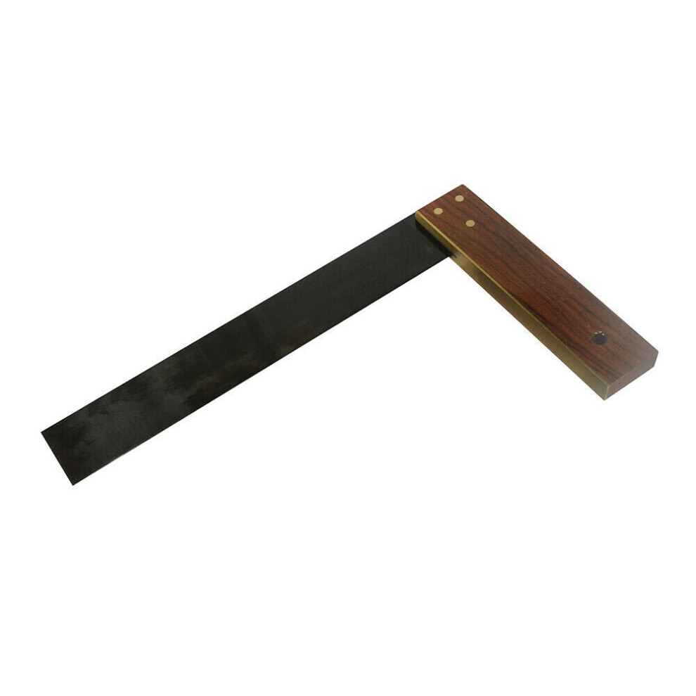 300mm Hardwood Carpenters Square Heavy Duty Woodwork Joinery Straight Edge Tool