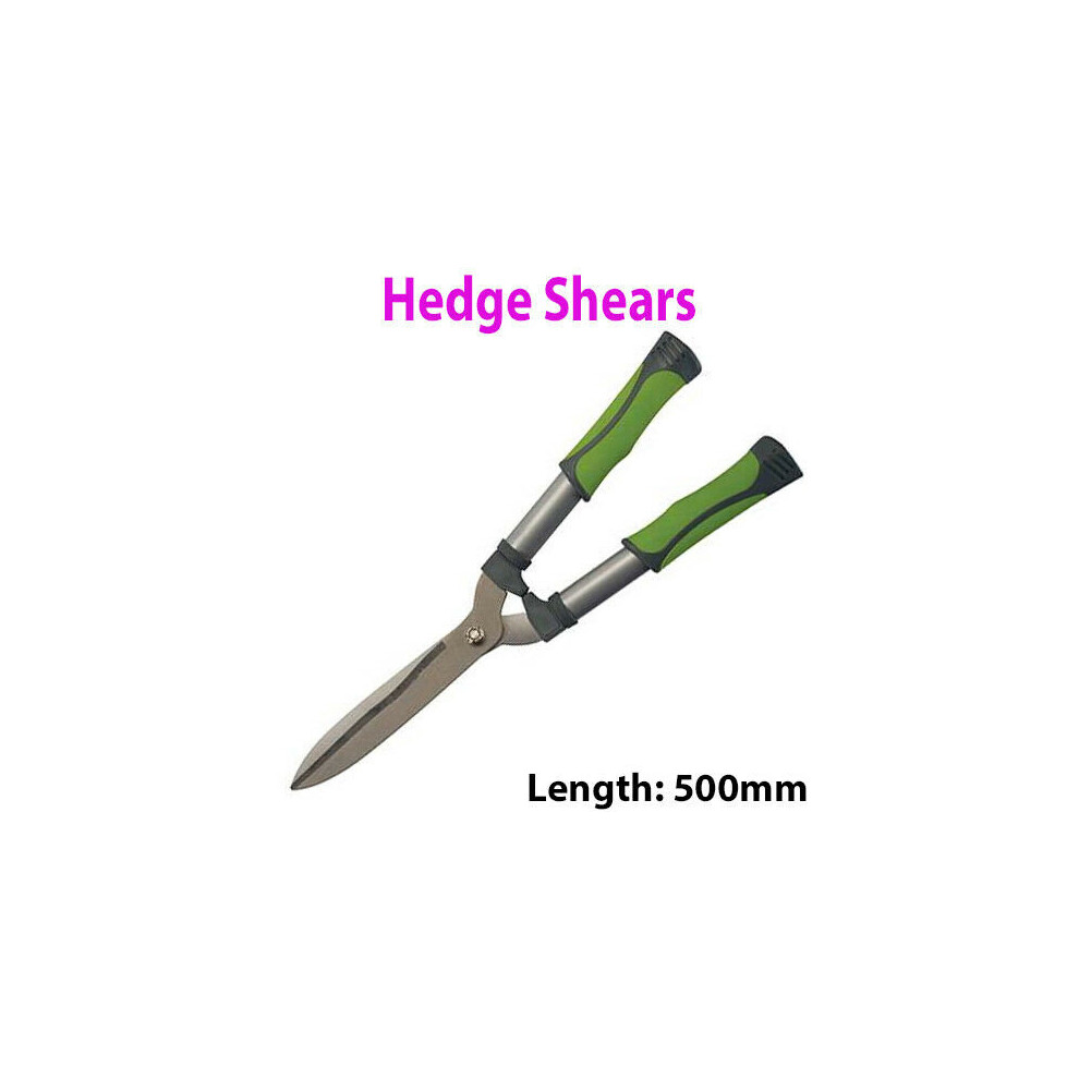 500mm Hedge Shears Garden Allotment Prune Tool Cutting Branch Twig Bush