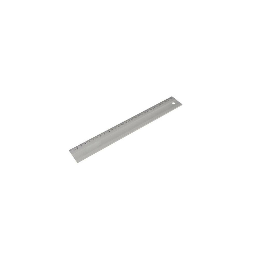 1000mm Aluminium Rule Metric & Imperial Hanging Hole Measuring Ruler