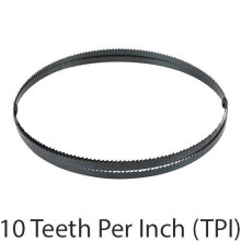 1425mm x 6.35mm x 0.35mm 10TPI Steel Bandsaw Blades Wood Metal Plastic Cutting
