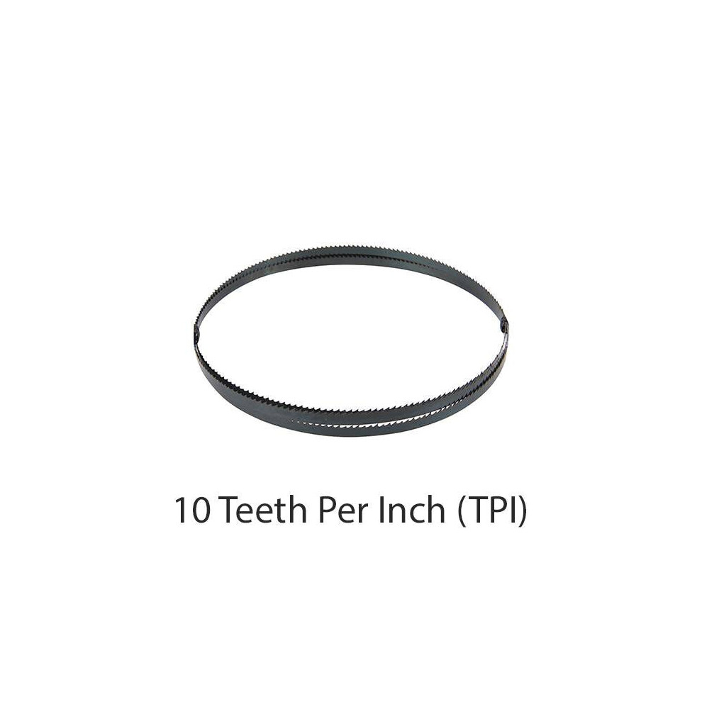 1425Mm X 6.35Mm X 0.35Mm 10Tpi Steel Bandsaw Blades Wood Metal Plastic Cutting 5055538116995