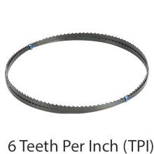1425mm x 6.35mm x 0.35mm 6TPI Steel Bandsaw Blades Wood Metal Plastic Cutting