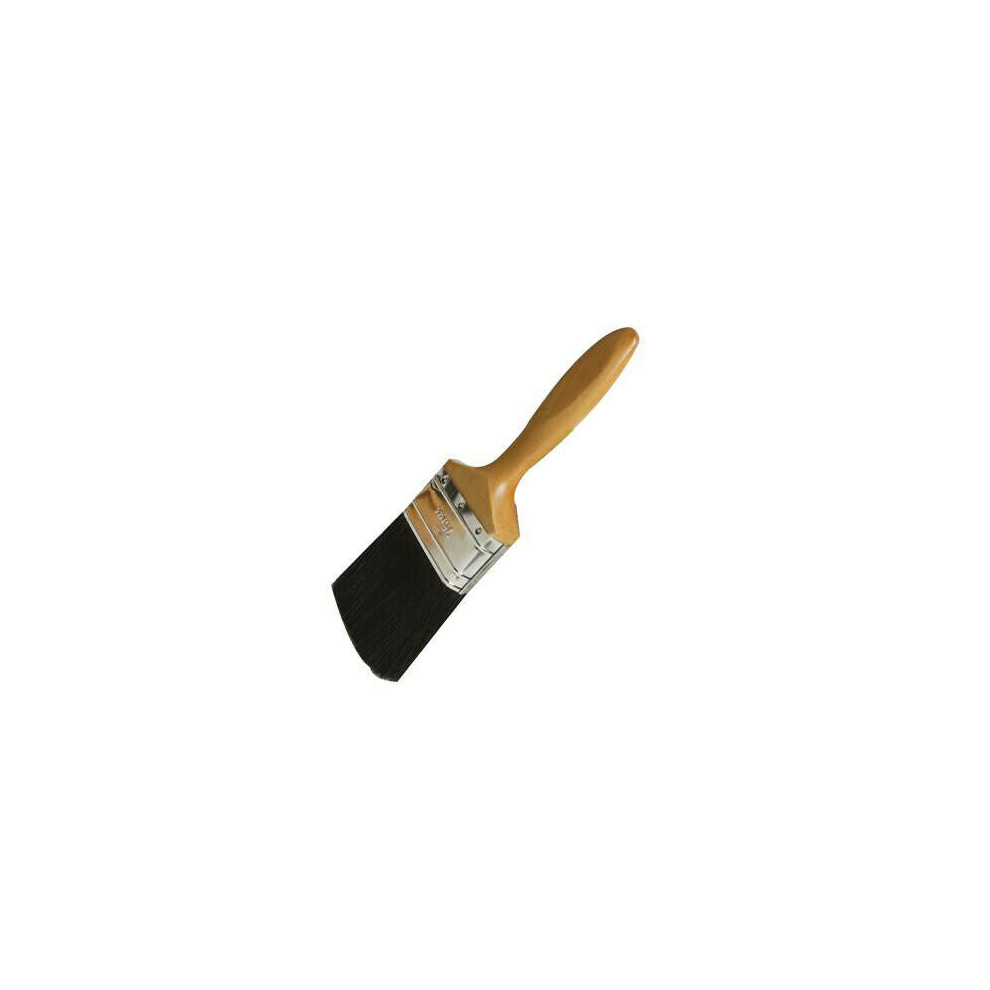 75mm Premium Paint Brush Wood Handle Water And Oil Based Coatings