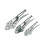 Loops 3 Piece 130mm 170mm 210mm Self Locking Pliers Set Quick Release Handle 1
