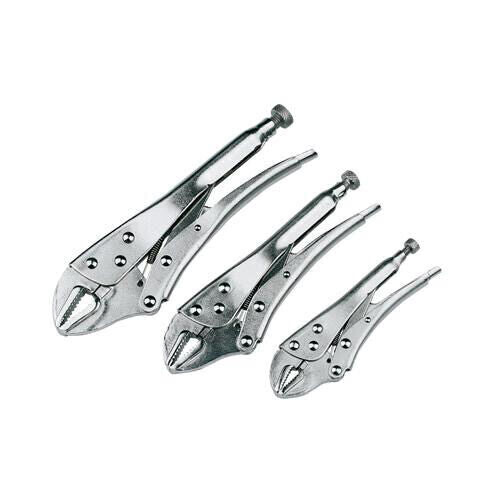Loops 3 Piece 130mm 170mm 210mm Self Locking Pliers Set Quick Release Handle