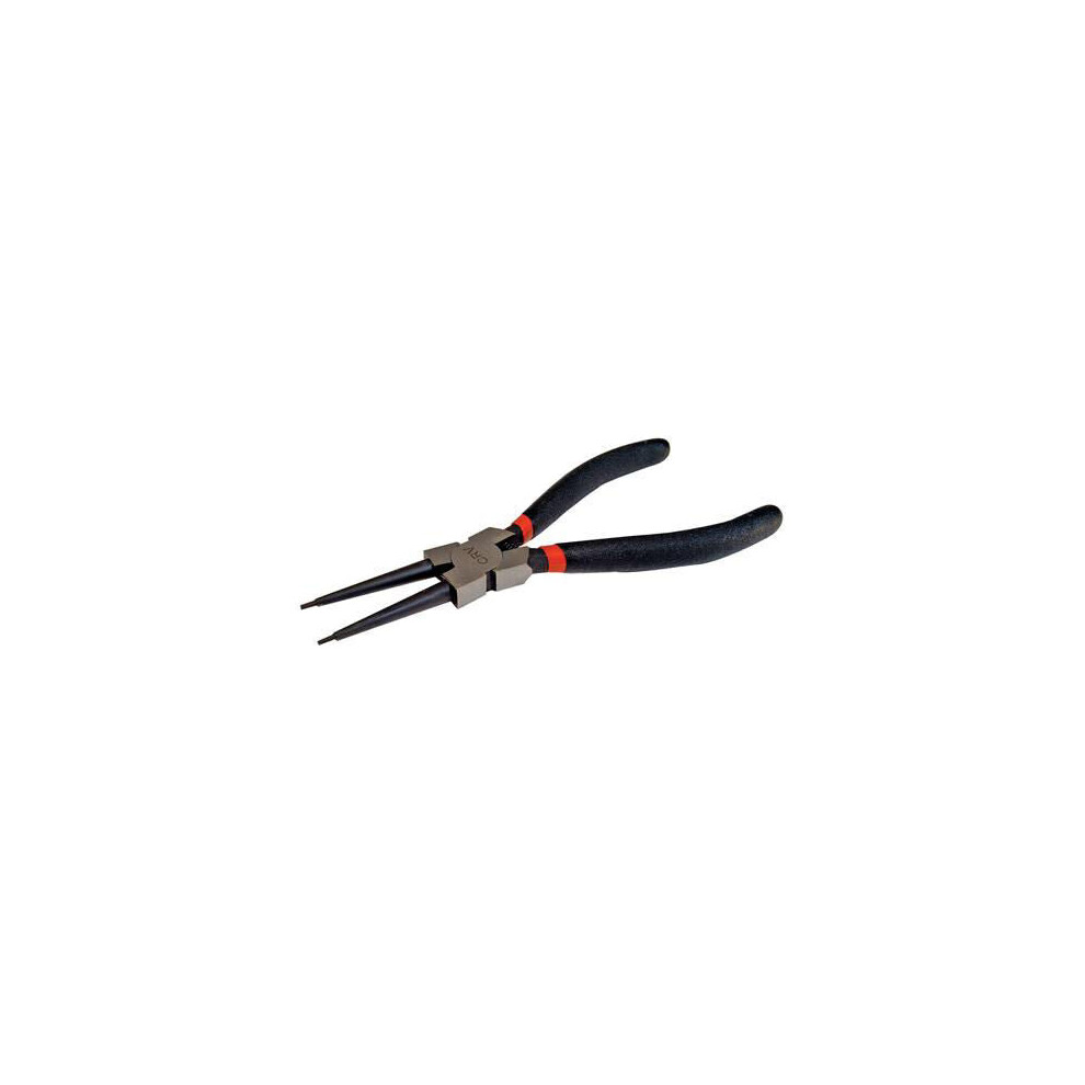 180mm Internal Circlip Pliers Hardened Tips PVC Handles Electrician Tool