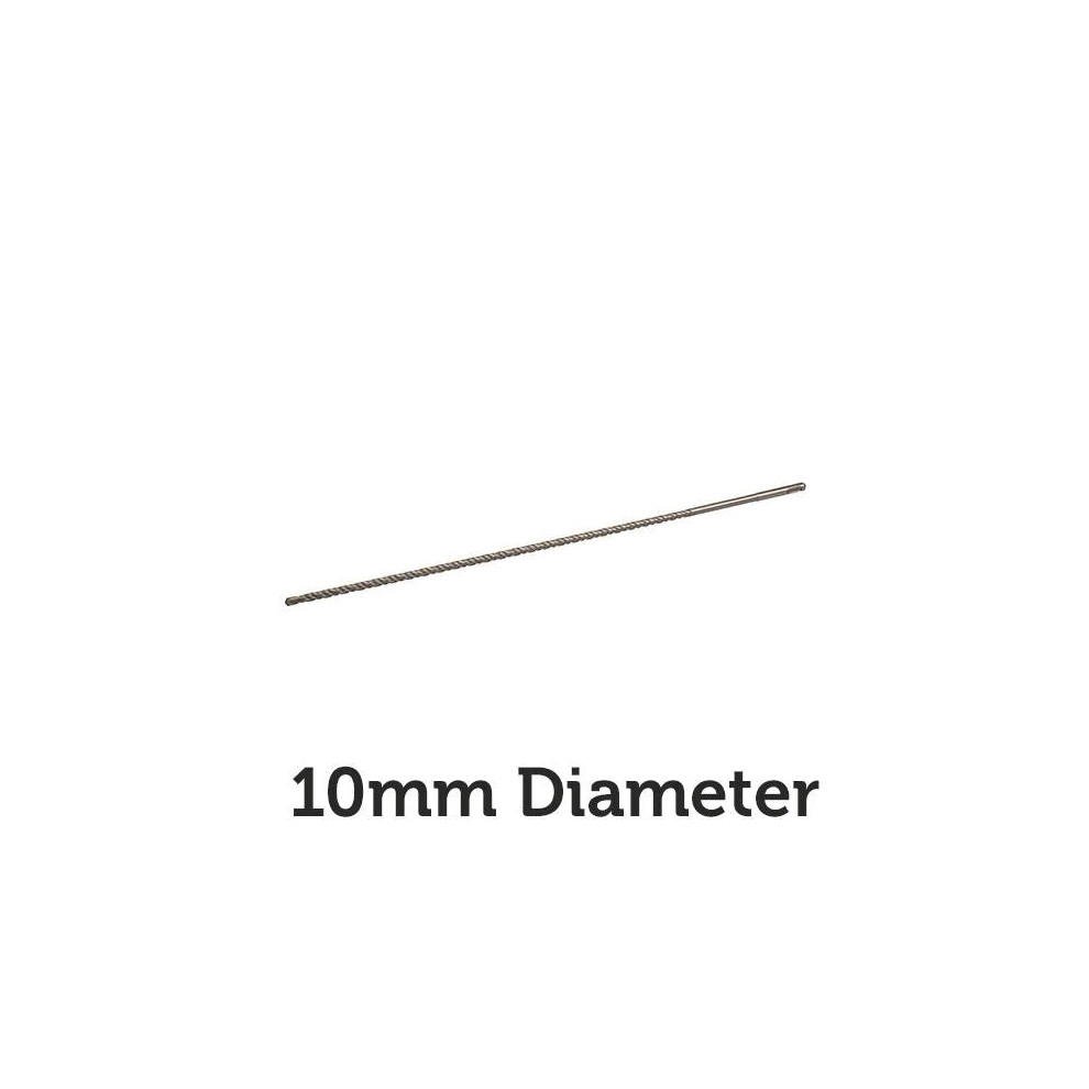 PRO 10mm x 600mm SDS Plus Masonry Drill Bit Tungsten Carbide Cutting Head Tip