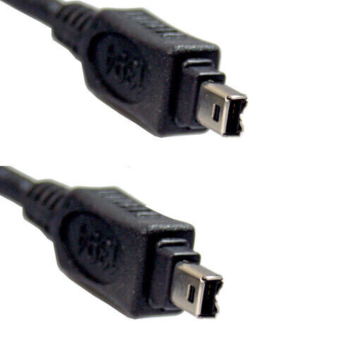 Loops 2m 4 Pin To Plug Ieee 1394 Firewire Cable Lead Ilink