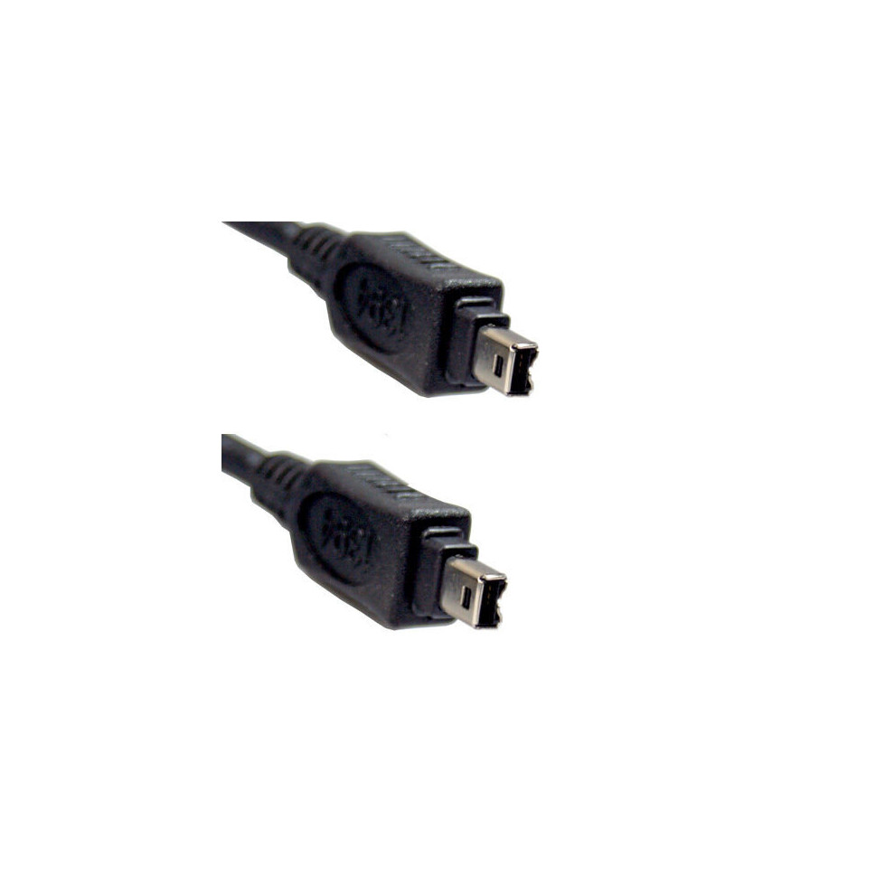 Loops 2M 4 Pin To Plug Ieee 1394 Firewire Cable Lead Ilink